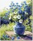 DIY Acrylic Paint by Numbers Kit – Flower Canvas Painting for Kids Ages 8–12, Women’s Hobbies & Adult Beginner Art Set